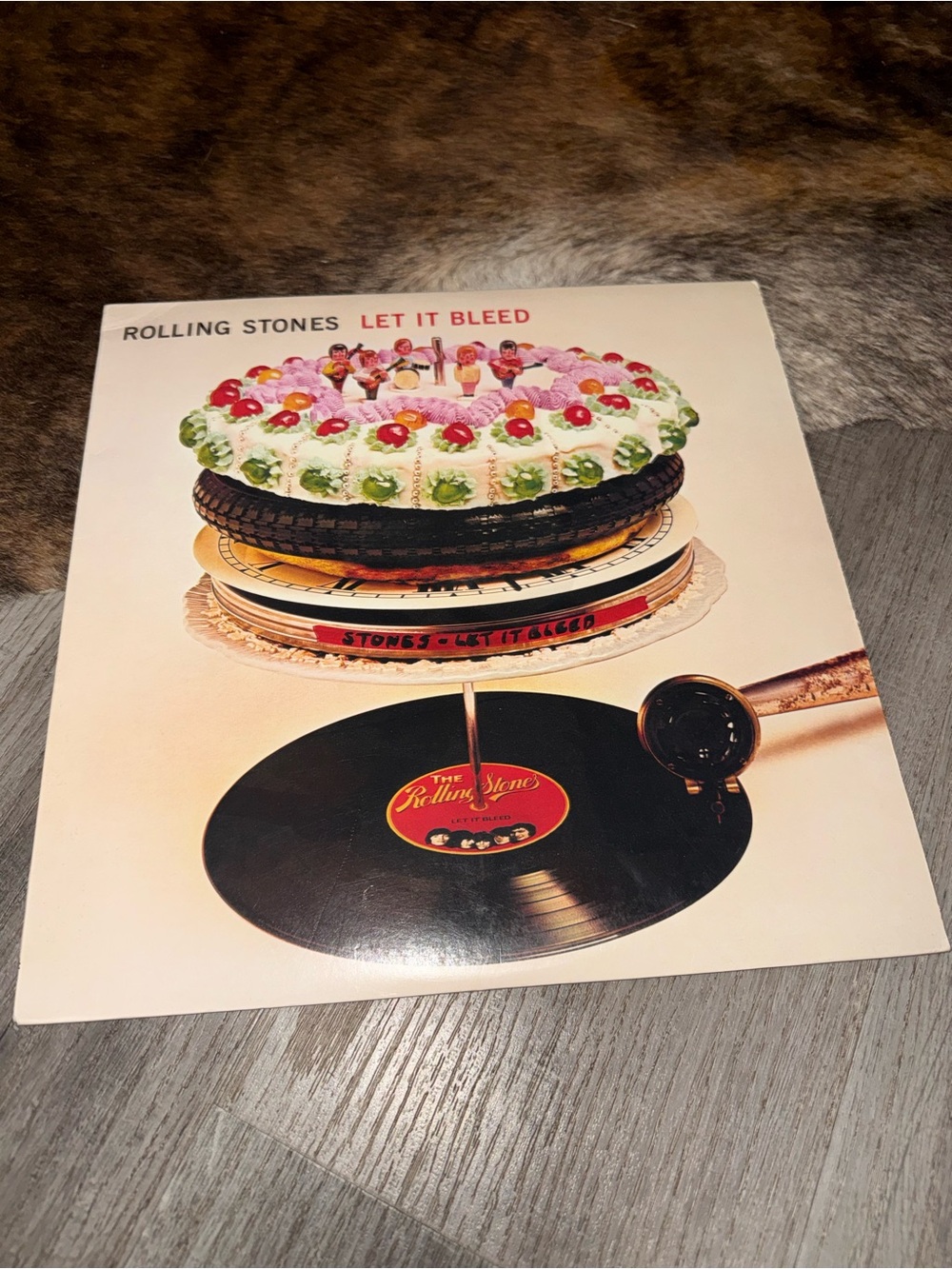The Rolling Stones Let It Bleed Vinyl LP London Records Classic Rock